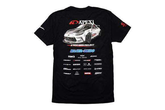 A'PEXi - A'PEXi GR86 - 559 Project x Maaya Orido 2026 Team T-Shirt ** LIMITED EDITION **