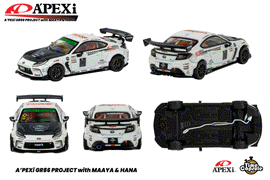 A'PEXi x Time Capsule - A'PEXi GR86 Project : 2023 Version 1:64 Diecast Model (Individual Driver) ** IN STOCK **