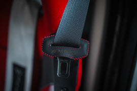 A'PEXi - Leather Seat Belt Clip Cover (Type 1) - Toyota / Lexus - 0