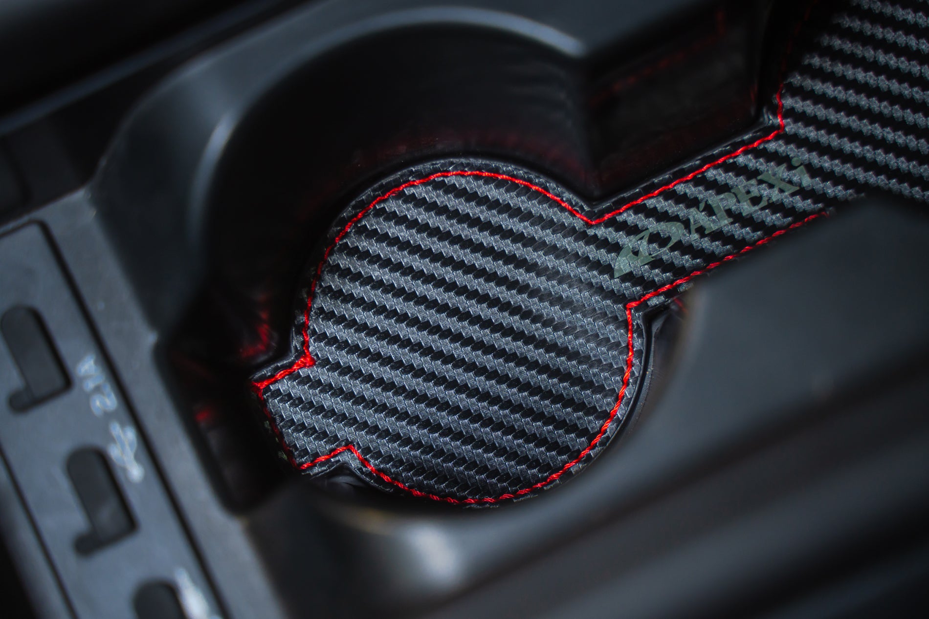 A'PEXi - Carbon Style Leather Mat - Toyota GR86 / Subaru BRZ (2022+)