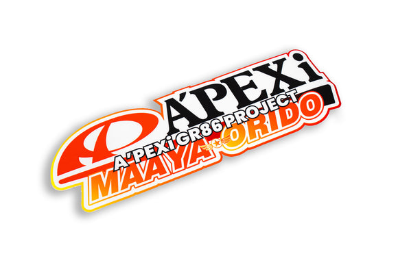 A’PEXi - A’PEXi x Maaya Orido GR86 Project Bumper Sticker