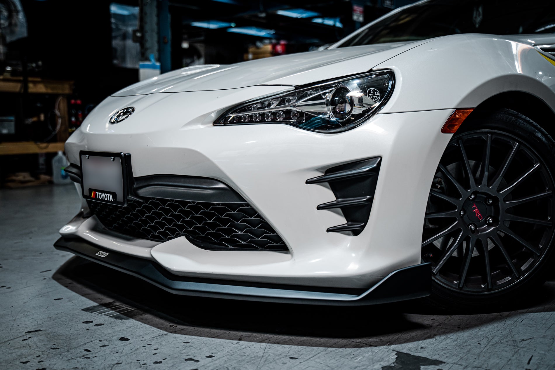 TOM'S Racing - Front Diffuser (Sport) - Toyota 86 2017-2021 | APEXi USA