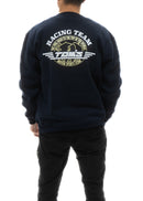 TOM'S Racing - 49th Anniversary Navy Classic Logo Crewneck Sweatshirt (Navy) ** Limited Edition **-2