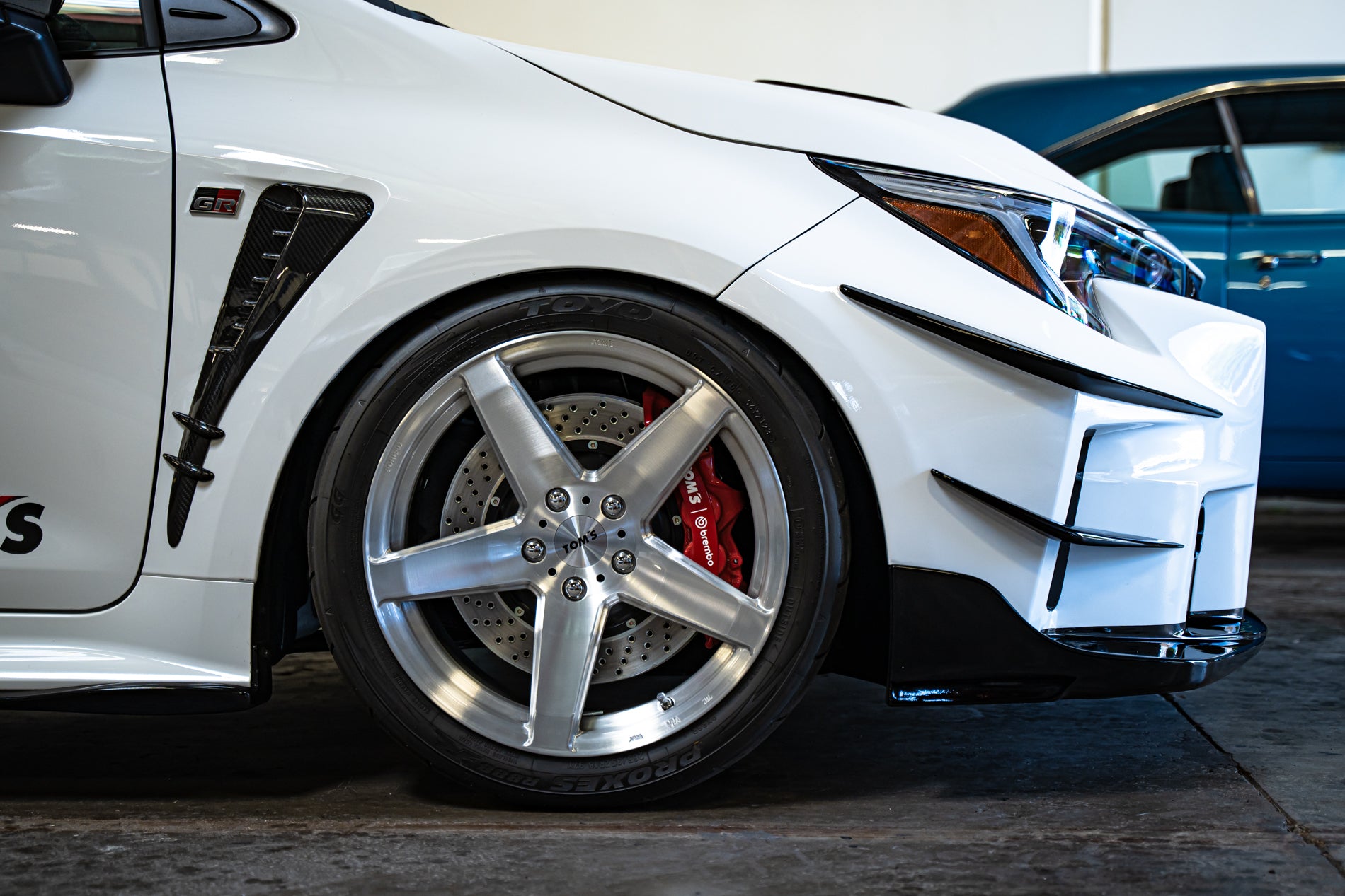 TOM'S Racing - TOM'S x BREMBO Brake Kit - Toyota GR Corolla (2023