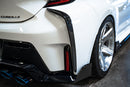 TOM'S Racing - Carbon Fiber Rear Bumper Garnish - Toyota GR Corolla [2023+]-1