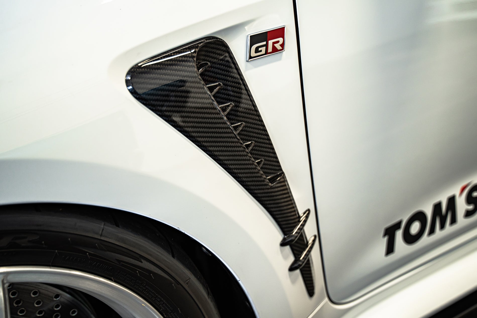 TOM'S Racing - Carbon Fiber Side Fender Duct - Toyota GR Corolla [2023+]