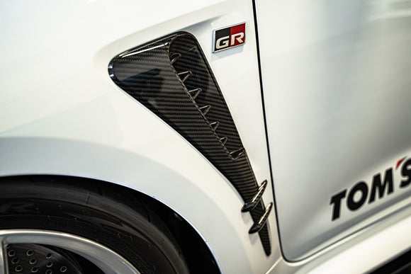 TOM'S Racing - Carbon Fiber Side Fender Duct - Toyota GR Corolla [2023+]