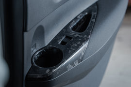 TOM'S Racing - Forged Carbon Door Switch Panel Set (LHD)- Toyota GR Corolla [2023+] / Toyota Corolla Hatchback [2019+] - 0