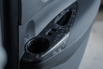 TOM'S Racing - Forged Carbon Door Switch Panel Set (LHD)- Toyota GR Corolla [2023+] / Toyota Corolla Hatchback [2019+] - 0