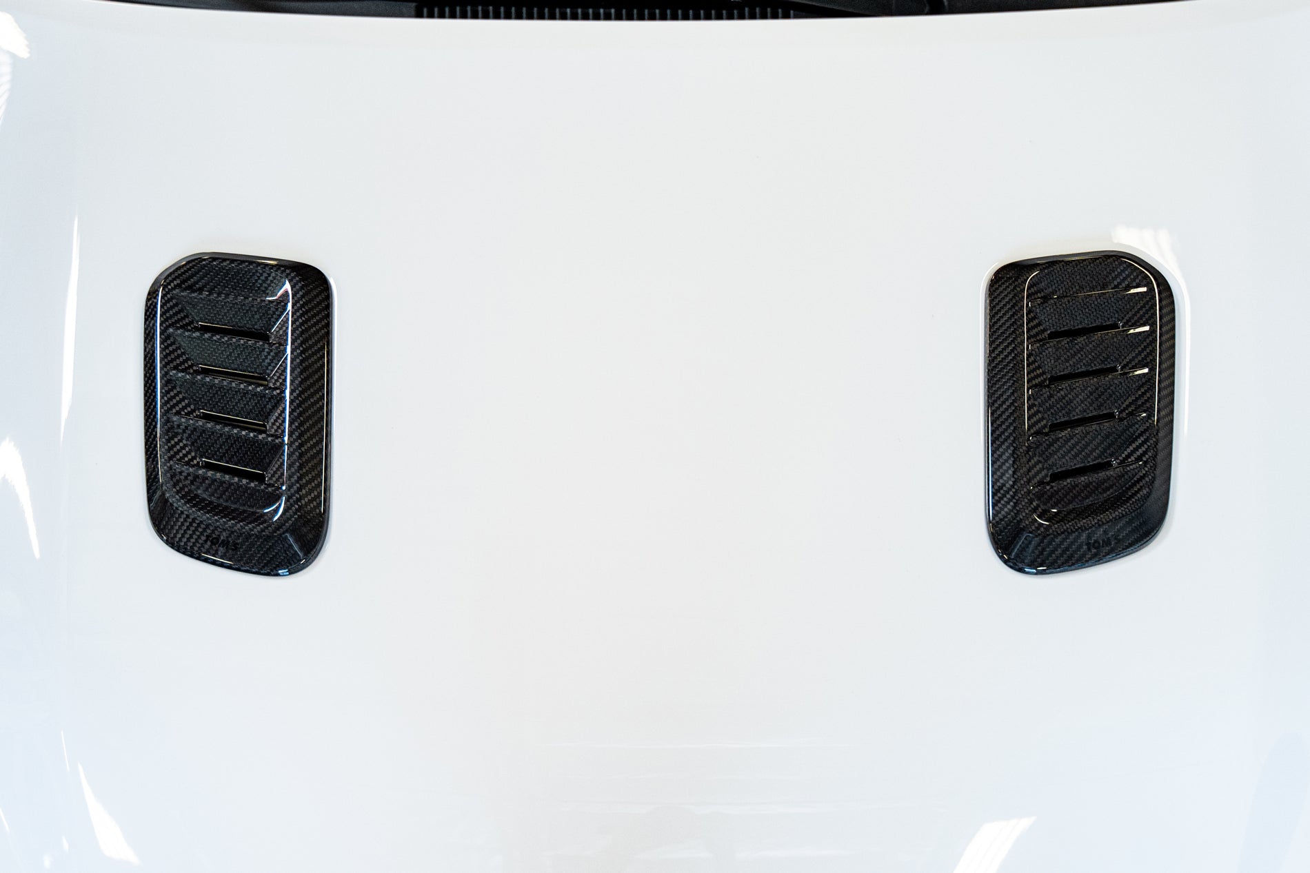 TOM'S Racing - Carbon Fiber Hood Vent Cover (Carbon) - Toyota GR