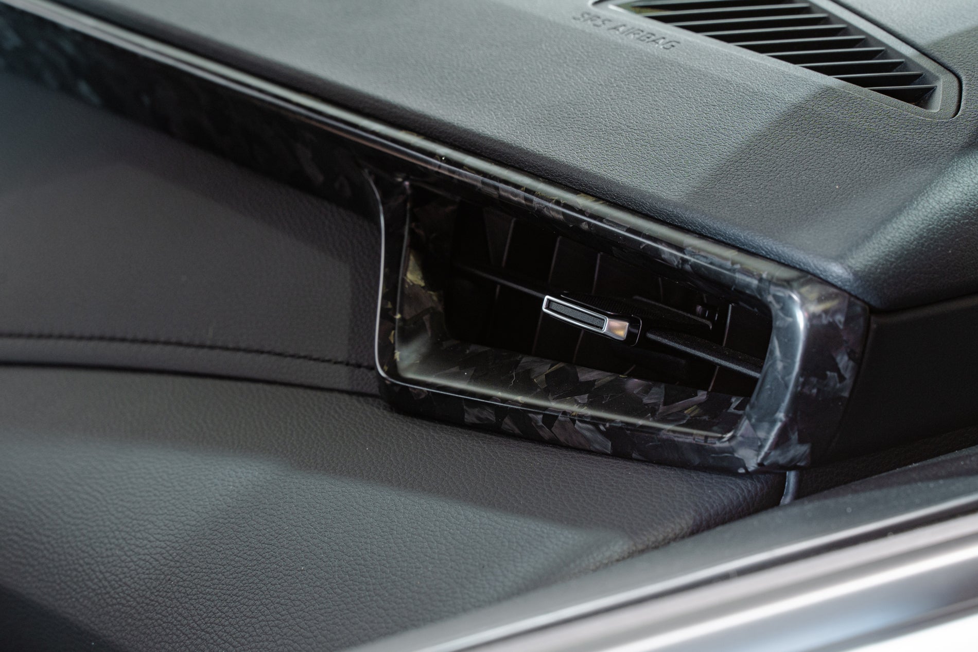 TOM'S Racing - Forged Carbon Front Air Vent Panel Cover (LHD