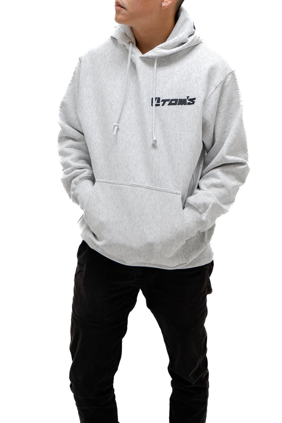 TOM'S Racing - 49th Anniversary TOM'S IGETA Wheel Pullover Hoodie Grey ** Limited Edition **