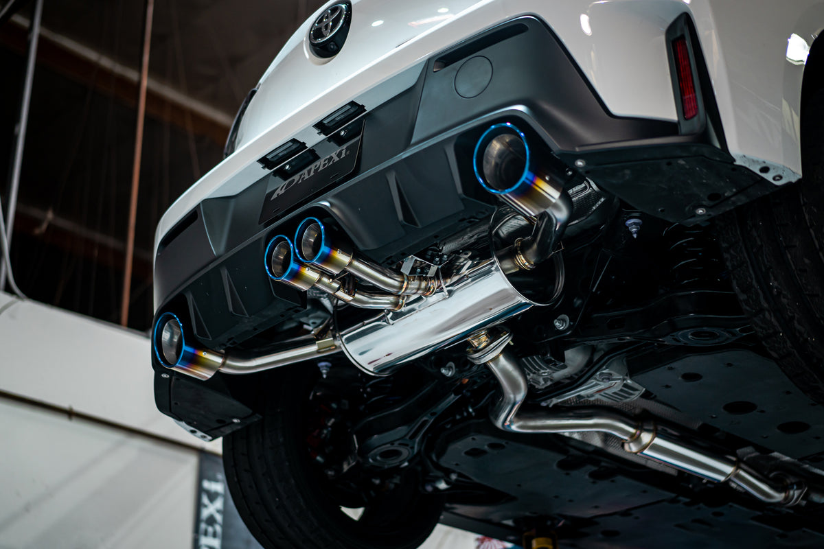 Pexi Rula A'PEXi - N1 Evo Extreme (Valved Quad-Type Catback) - 2023+ GR Corolla ...