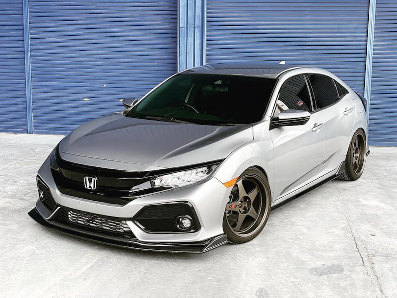 EXCEED Japan - Front Under Spoiler - Lip (FRP) - Honda Civic