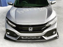 EXCEED Japan - Front Under Spoiler - Lip (FRP) - Honda Civic Hatchback (FK7) 2017-2021-4