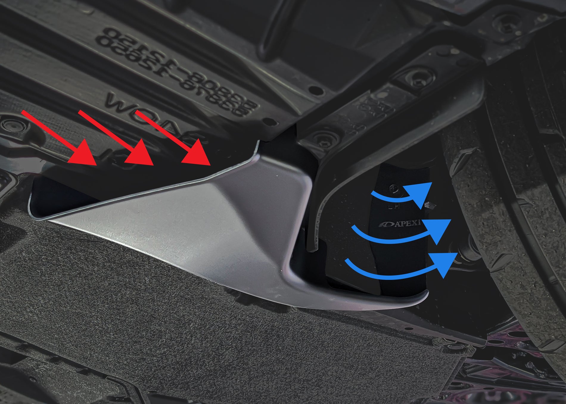 A'PEXi - N1 Brake Air Shroud (Brake Duct) Kit - Toyota GR Corolla (2023+) ** Pre-Order: ETA Mid September ** - 0