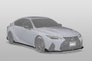 TOM'S Racing - Carbon Fiber Side Diffuser - Lexus IS500 [2022+]-3