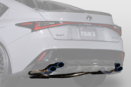 TOM'S Racing- Stainless Exhaust System (TOM'S Barrel/Titanium Color Burnt Tips) for 2022+ Lexus IS500 - ** Preorder ETA Lead Time Late October ** - 0
