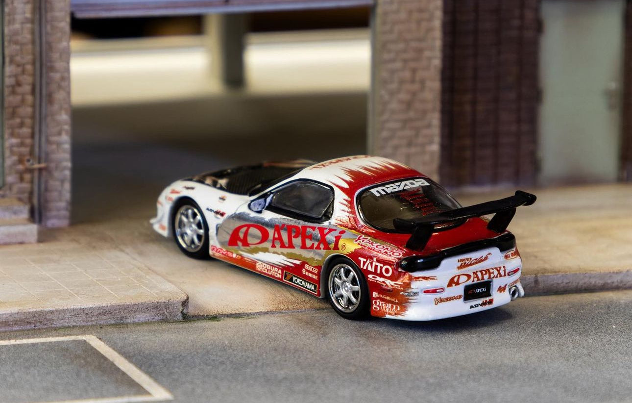 A'PEXi - A'PEXi RX-7 FD3S D1GP Project No.III - Tarmac Works x Vertex 1:64 Scale Die-cast