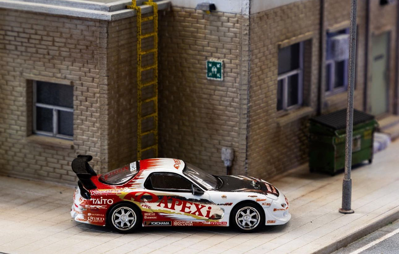 A'PEXi - A'PEXi RX-7 FD3S D1GP Project No.III - Tarmac Works x Vertex 1:64 Scale Die-cast