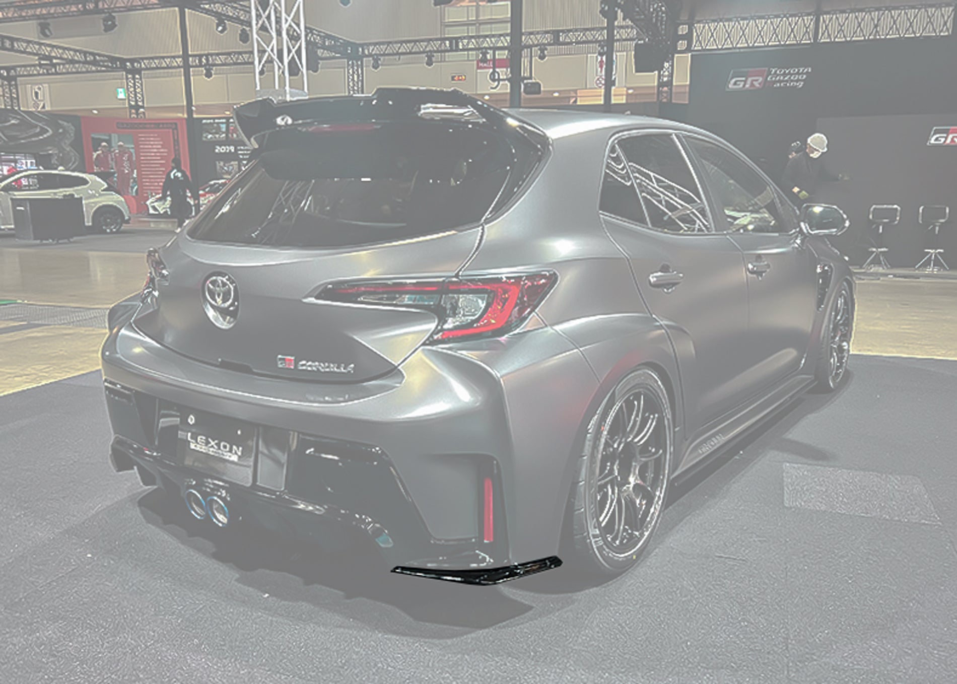 LEXON - Rear Side Splitter Fins - Toyota GR Corolla (2023+)