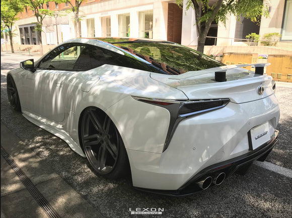 LEXON - Rear Dual Wing Kit (FRP) - Lexus LC (2018+)