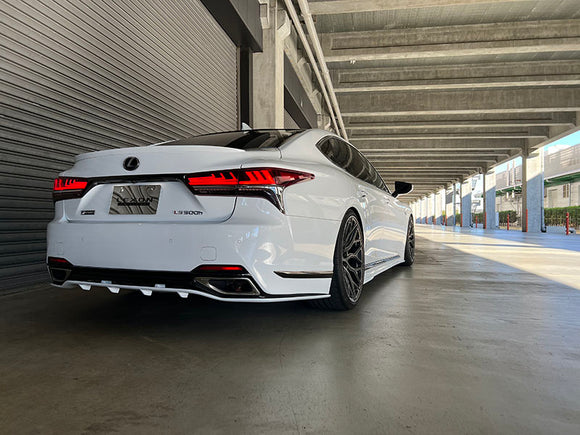 LEXON - Rear Floating Diffuser (FRP) - Lexus LS500 / 500h (2018+)