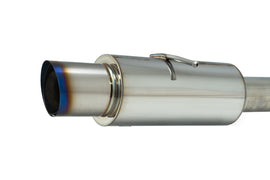 A'PEXi - N1 Evolution (Catback) - 1993-1998 Toyota Supra (JZA80) + N1 Muffler Titanium Slide Finisher ** Small Dent/ Blemish on Tip ** - 0