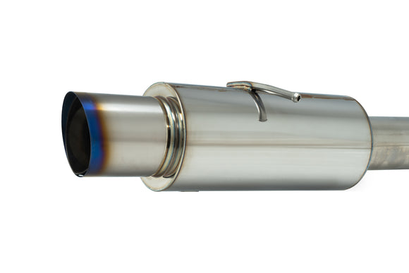 A'PEXi - N1 Evolution (Catback) - 1993-1998 Toyota Supra (JZA80) + N1 Muffler Titanium Slide Finisher ** Small Dent/ Blemish on Tip **