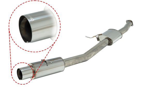 A'PEXi - N1 Evolution (Catback) - 1993-1998 Toyota Supra (JZA80) + N1 Muffler Titanium Slide Finisher ** Small Dent/ Blemish on Tip **