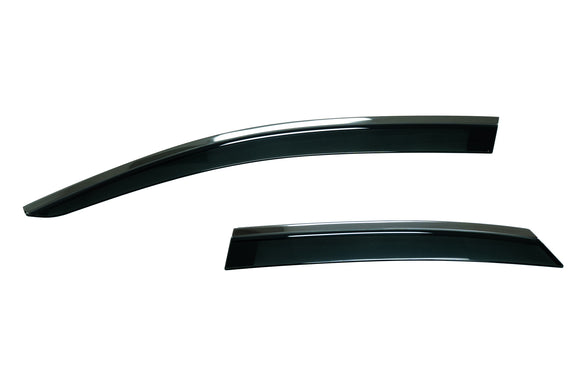 Lexus OE Japan - Window Visor Set - 2022+ Lexus NX F-Sport (Black Chrome Trim)