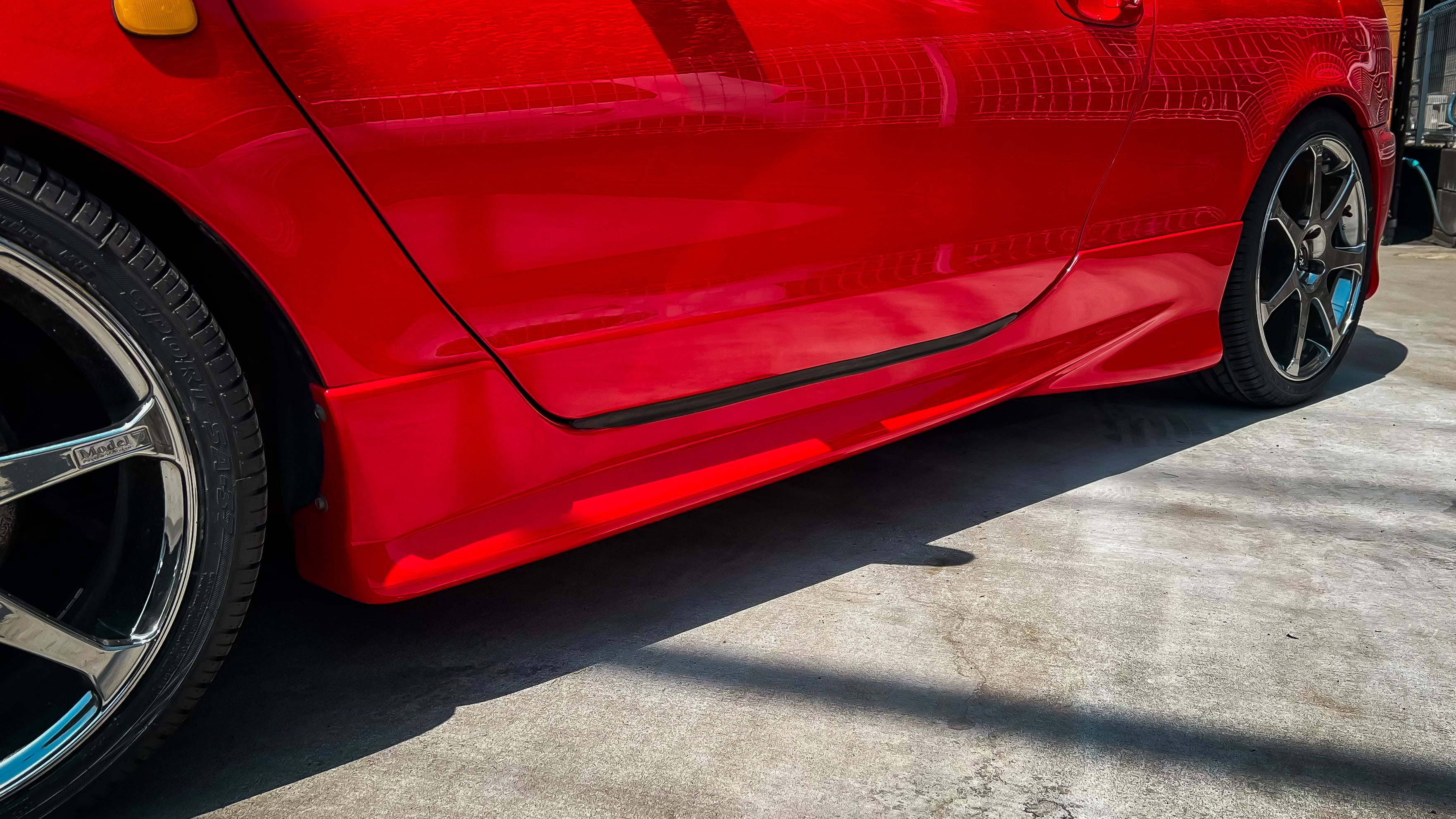 Quest Power by LEXON - Side Skirts (FRP) - Toyota Sera (1990-1995) ** SPECIAL ORDER **