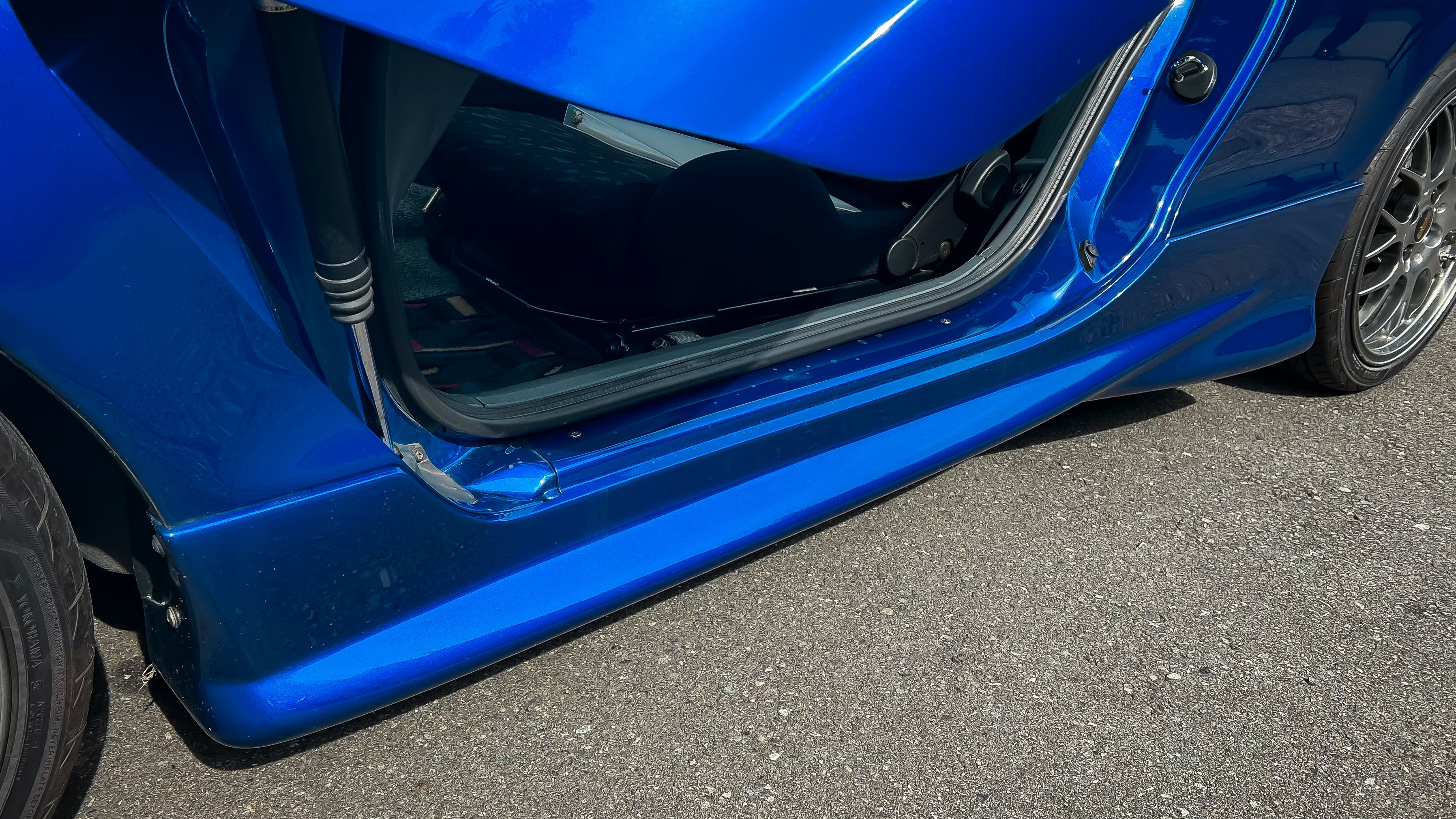 Quest Power by LEXON - Side Skirts (FRP) - Toyota Sera (1990