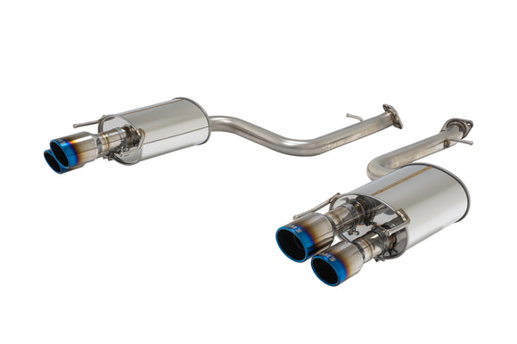 TOM'S Racing - Stainless Exhaust System (TOM'S Barrel/Titanium Tips) - 2016+ Lexus GSF