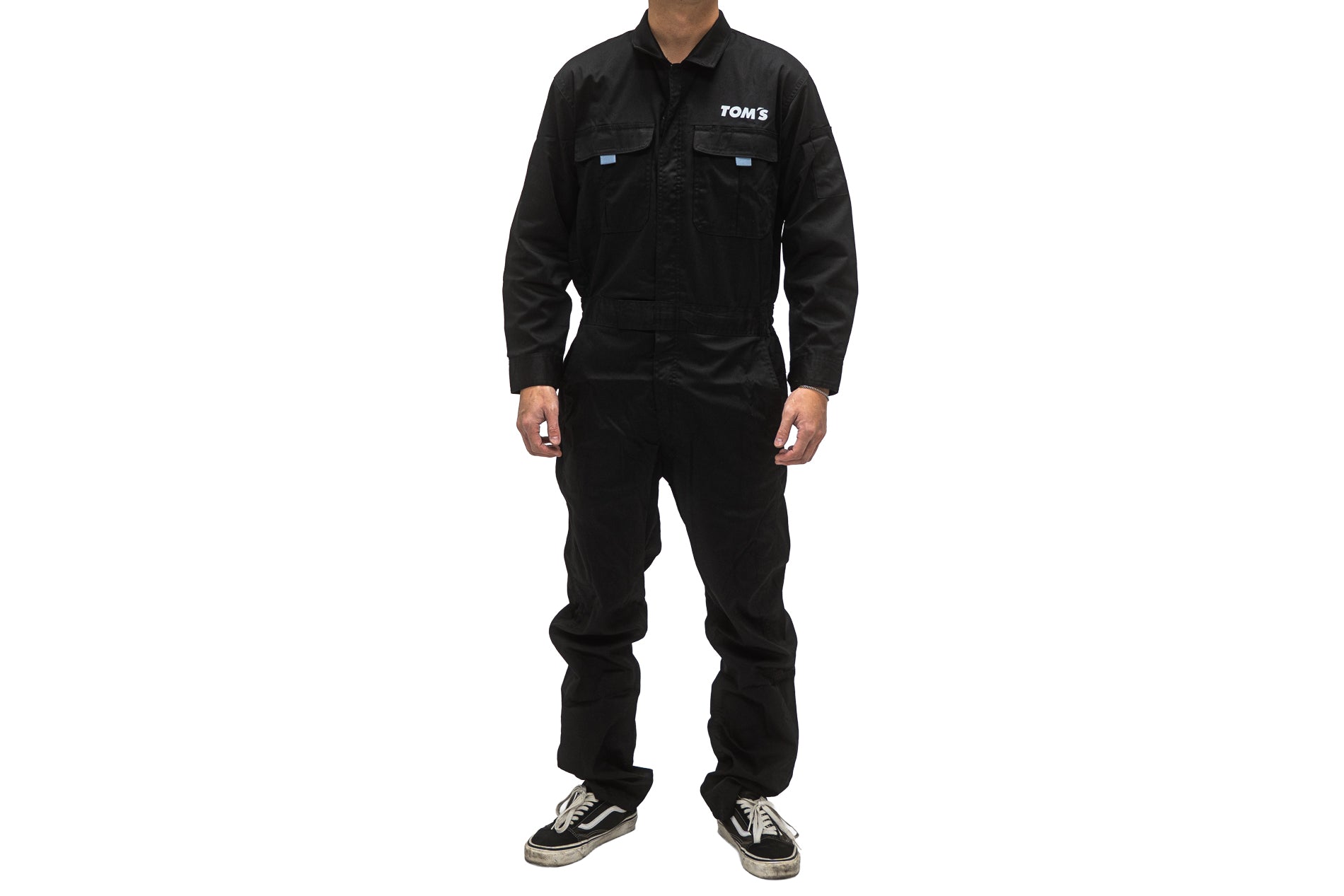 TOM'S Racing - TOM'S Mechanic Coveralls - Black | APEXi USA