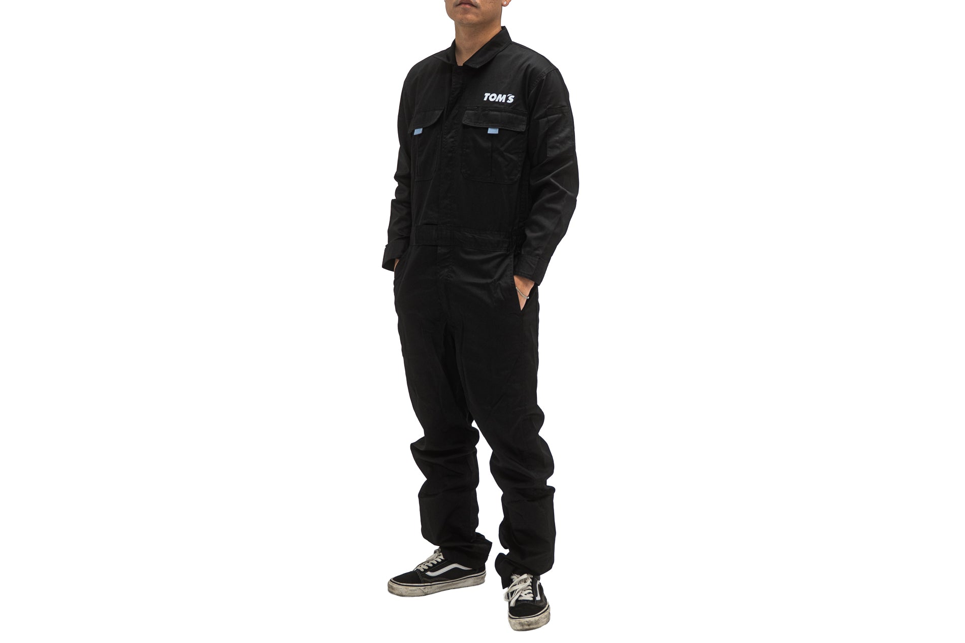 TOM'S Racing - TOM'S Mechanic Coveralls - Black | APEXi USA