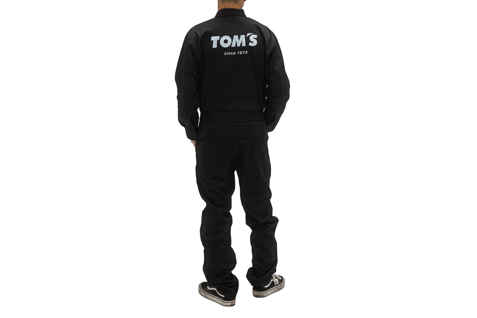 TOM'S Racing - TOM'S Mechanic Coveralls - Black | APEXi USA