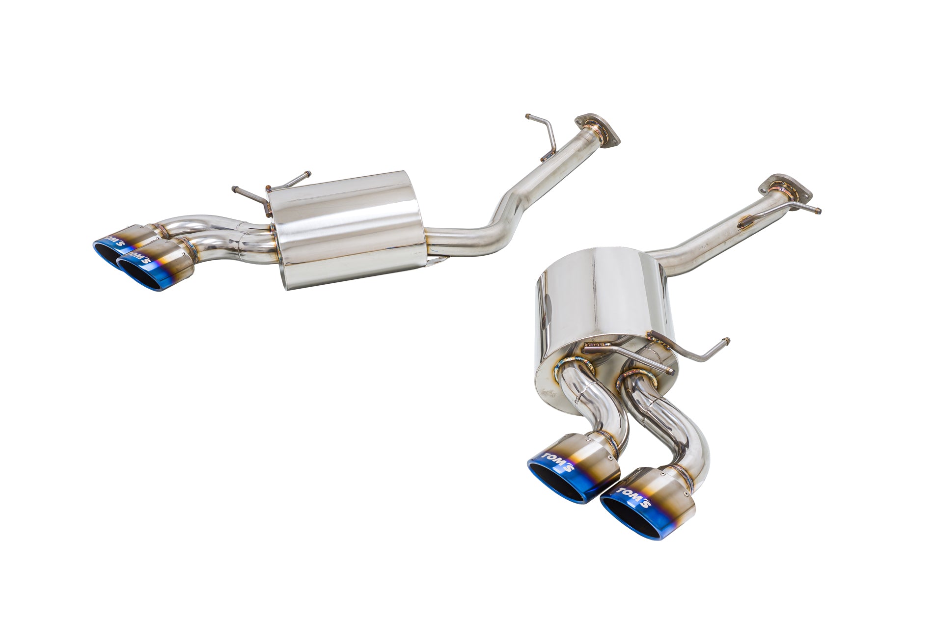 TOM'S Racing - Stainless Exhaust System (TOM'S Barrel/Titanium Tip