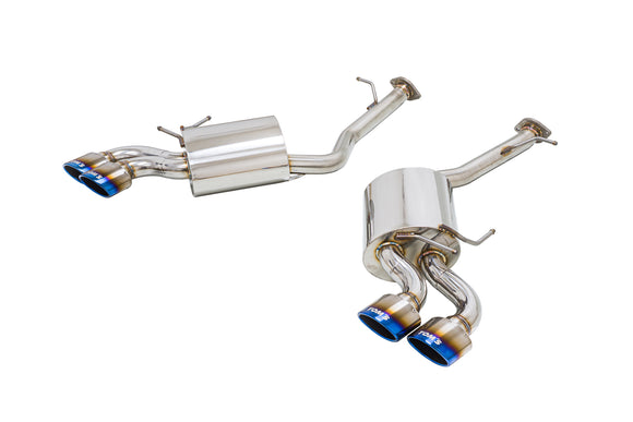 TOM'S Racing - Stainless Exhaust System (TOM'S Barrel/Titanium Tip) - 2018+ Lexus LC500