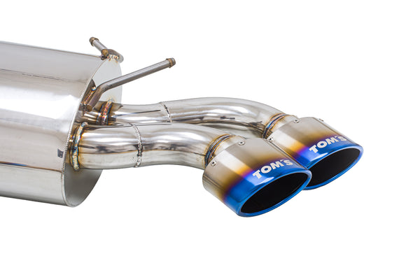 TOM'S Racing - Stainless Exhaust System (TOM'S Barrel/Titanium Tip) - 2018+ Lexus LC500