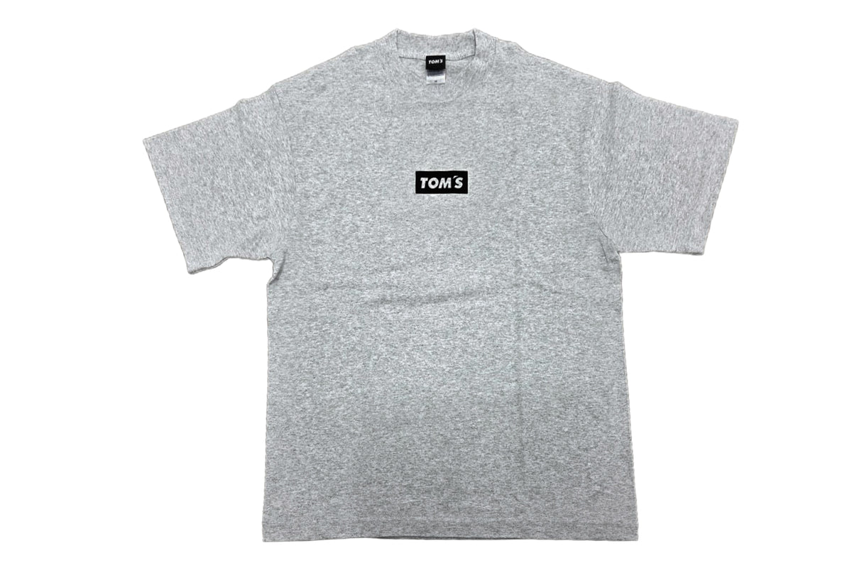 TOM'S Racing - TOM'S Box Logo T-shirt (Black or Grey) | APEXi USA