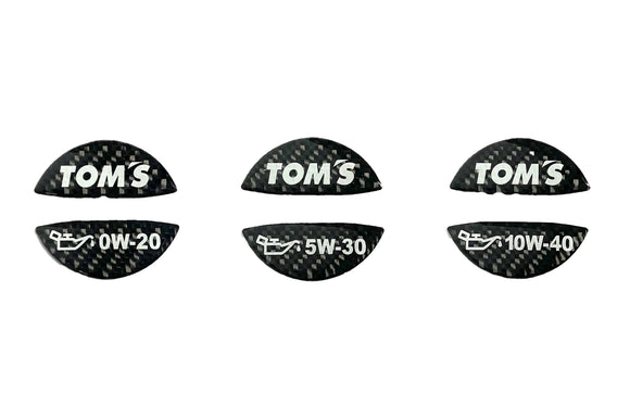 TOM'S Racing - Oil Filler Cap Garnish