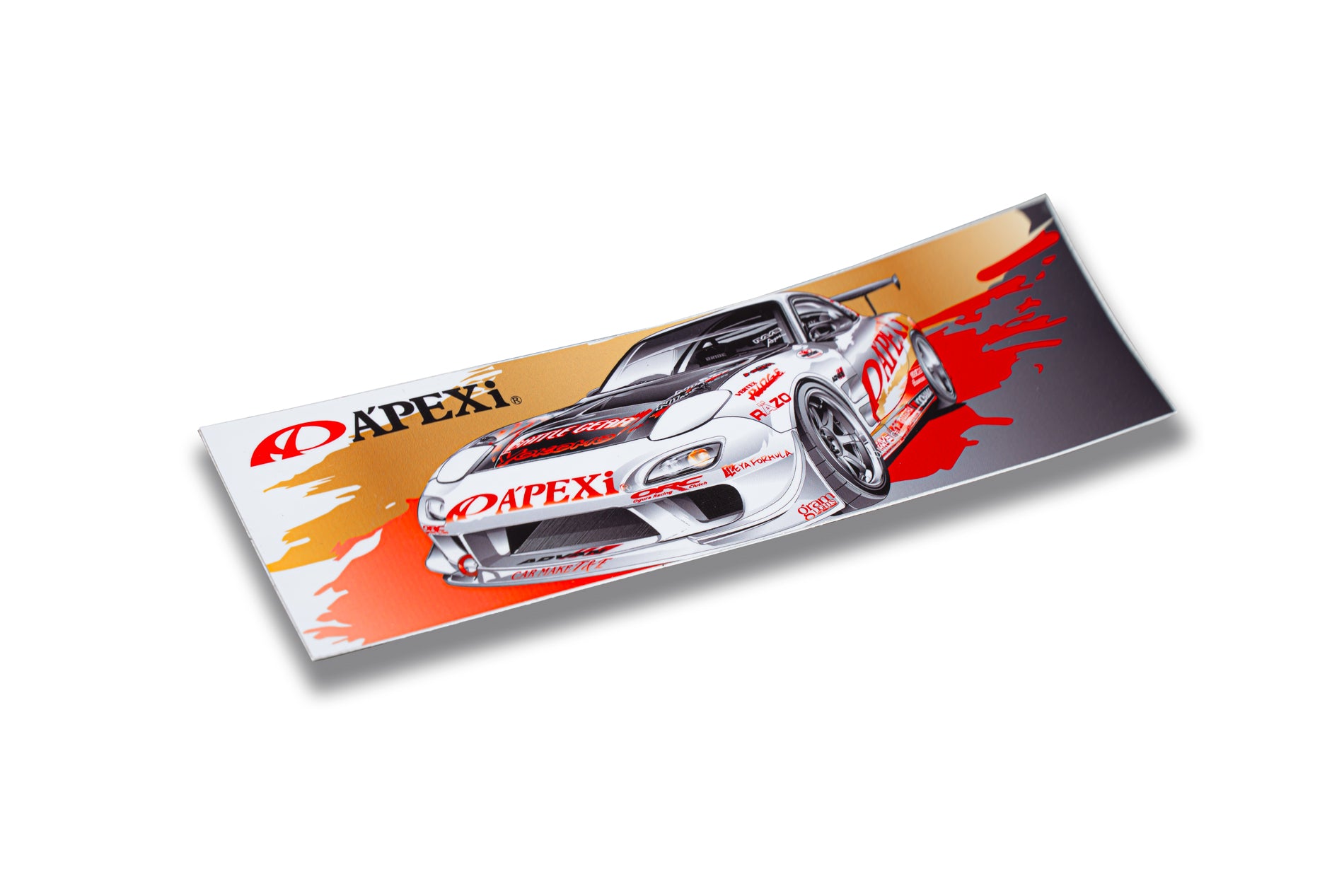 D1gp Number Sticker A'PEXi - Bumper Stickers - RX-7 D1GP Champion | APEXi USA