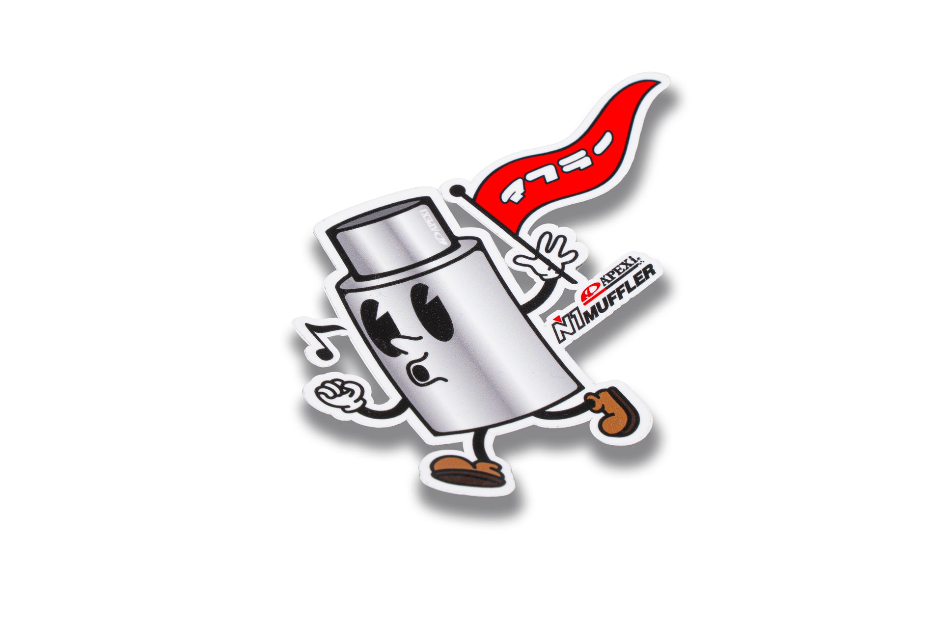 Muffler Sticker A'PEXi - N1 Muffler Kid Sticker | APEXi USA