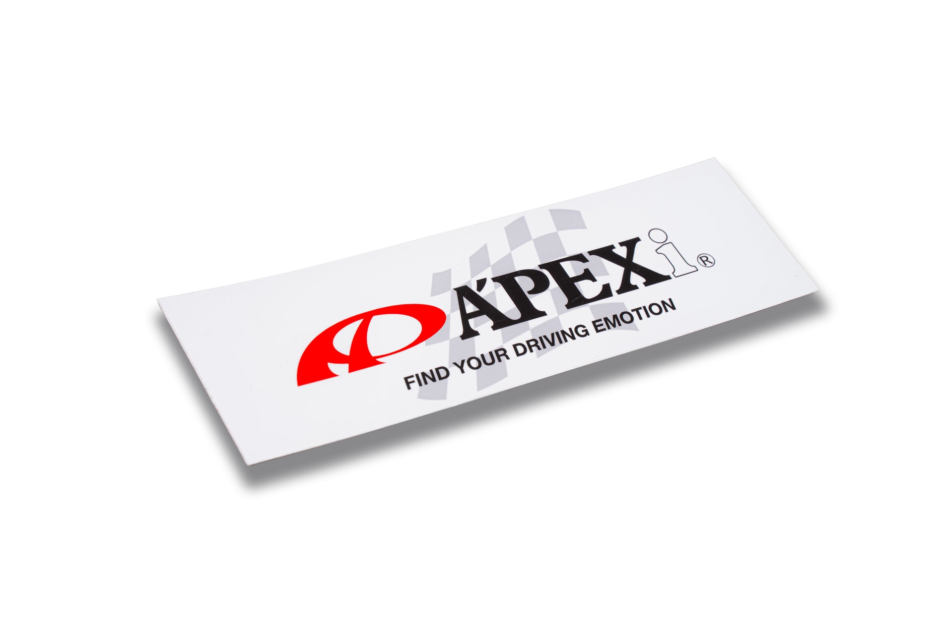 A'PEXi - Bumper Stickers - A'PEXi Logo Checkered Flag