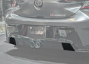 LEXON - Rear Diffuser Panel Muffler Cover - Toyota GR Corolla (2023+)-2