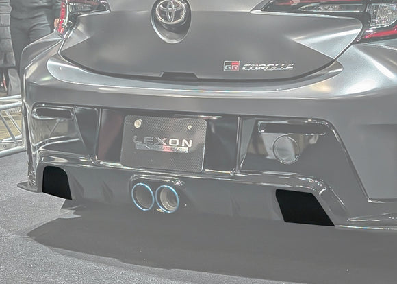 LEXON - Rear Diffuser Panel Muffler Cover - Toyota GR Corolla (2023+)