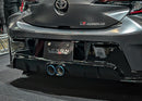 LEXON - Rear Diffuser Panel Muffler Cover - Toyota GR Corolla (2023+)-1