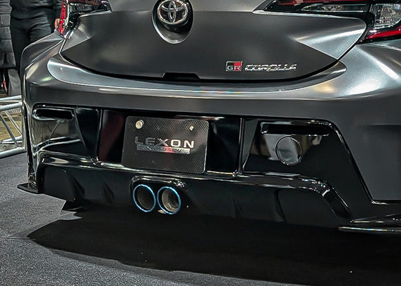 LEXON - Rear Diffuser Panel Muffler Cover - Toyota GR Corolla (2023+)