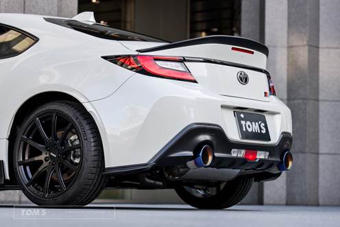 TOM'S Racing - Dual-Exit Catback Exhaust (OE Diffuser) - Toyota GR86 / Subaru BRZ (2022+) ** Pre-Order : ETA End of December **